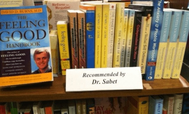 Farid Sabet-Sharghi, MD Psychiatrist Reading List